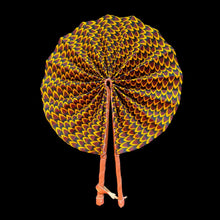 Load image into Gallery viewer, Ankara Handcrafted Fan
