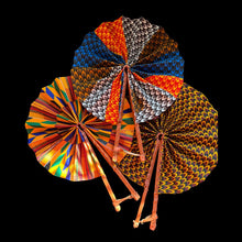 Load image into Gallery viewer, Ankara Handcrafted Fan
