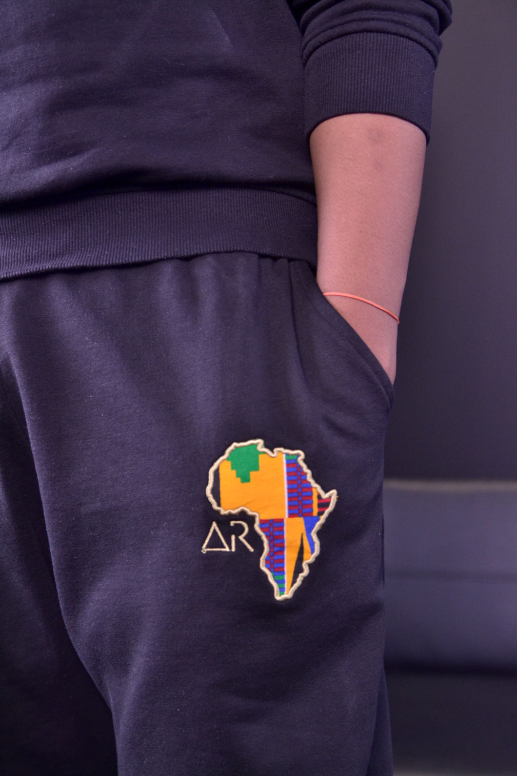 African Royalty Forever Jogger (BLACK)