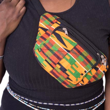 Load image into Gallery viewer, African print fanny pack/ Waist bag
